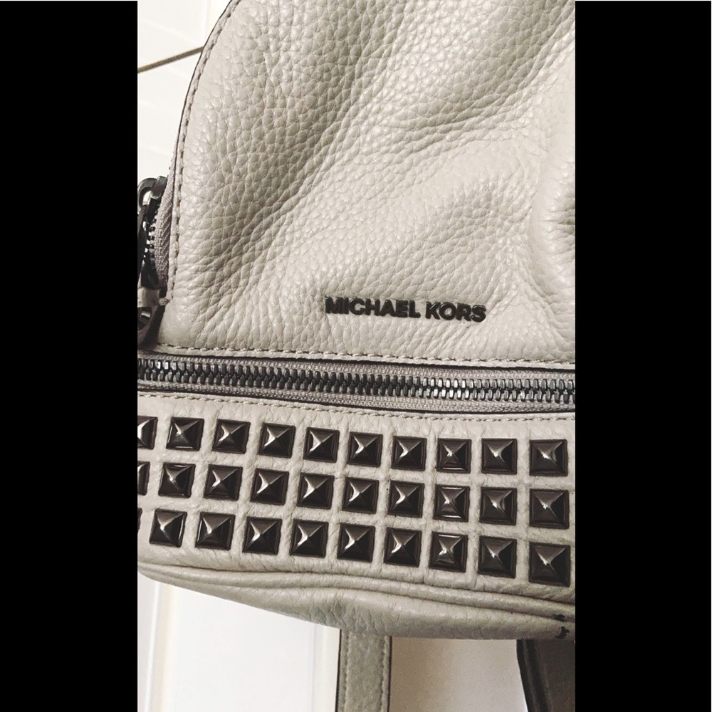 Michael kors rhea studded extra small backpack